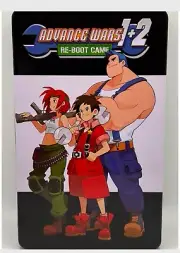 Advance Wars 1+2: ReBoot Camp Custom made Steelbook for Nintendo switch (No Game