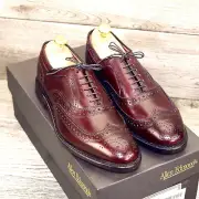 * NIB * $395 Allen Edmonds MCALLISTER 7.5 D Merlot * add $15 new Trees
