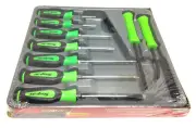 New Snap-on™ 9pc Green Screwdriver Striking Prybar & Chisel Set SGDXPB90BG