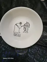 NEW Corelle Star Wars Appetizer Leida & R2D2 Dessert Snack Plate