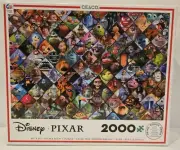 Ceaco® Disney Pixar Clips Jigsaw Puzzle 2000 Piece Cars Nemo Monsters Toy Story