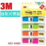 【K.J總務部】3M 683抽取式標籤～683-4ABX/683-4CD