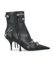 Balenciaga Pointed Toe Ankle Boots 37.5,36,36.5 black
