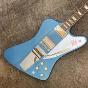 Gibson Custom Shop Murphy Lab 1963 Firebird V w Maestro Vibrola Pelham Blue Ultr