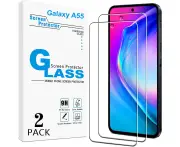 [2 Pack] Tempered Glass Screen Protector for Samsung Galaxy A55 5G, Anti Scratch, Bubble Free, 9H Hardness, Case Friendly