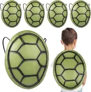 Healvian 5Pcs EVA Turtle Shell Prop Kids Halloween Party Fancy Dress up Prop Funny Turtle Shell Costume for Animal Cosplay