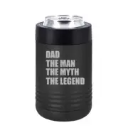 Can Bottle Cooler Insulated Drink Holder Dad The Man Myth Legend Father