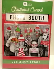 Talking Tables Christmas Crowd Photo Booth 30 Disguises & Props NIB