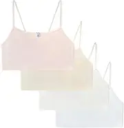 [Herepai] Training Bras for Girls Seamless Cami Bralettes Sports Striped Vest