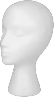 Abbraccia Mannequin Head Display Stand for Wigs and Hairpieces with 19.29inch Circumference