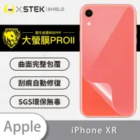 在飛比找momo購物網優惠-【o-one大螢膜PRO】Apple iPhone XR 滿