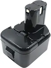 2500mAh Rechargeable Battery HIT12B NiMh Battery 12V Replacement for Hitachi 12v Battery EB1212S EB1214L EB1220BL EB1220HS EB1222HL EB1226HL EB1230HL EB1230X EB