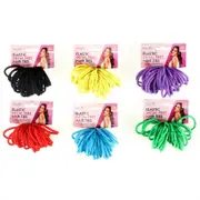 180x Hair Elastic Band Metal Free Thick Ties Snagless Ponytail
