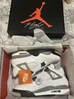 Air Jordan Retro 4. FV5029 100 9.5 Summit White Fire Red