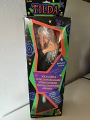 VTG 1994 Fibre Craft Tilda Good Witch Poseable Halloween Doll NIB 16” #7600