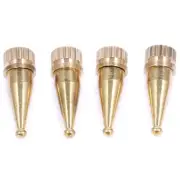Speaker Spikes for Hi-Fi Feet, Speaker Stands, Copper M8 Thread,36.2mm(H) 4Pcs N