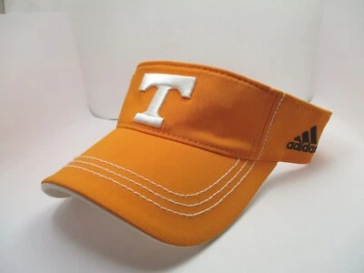 adidas Tennessee VOLS Sun Visor UT University TN Orange White Authentic NWT New