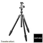 【GITZO 捷信】TRAVELER EXACT 碳纖維三腳架雲台套組 2號4節 旅行家系列(GK2545T-82QD 公司貨)