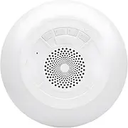 Floating Speaker,Pool Speakers Shower Wirel IPX7 with Light Stereo for Pool Acc oriesHot Tub Silver,White One Size