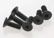 TRAXXAS 2542 - 4X12mm COUNTERSUNK MACHINE HEX DRIVE SCREWS - 6pk - TRA2542