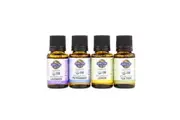 Garden of Life, Organic Essential Oil Starter Pack, Lavender, Peppermint, Lemon, Tea Tree, 4 Bottles, 0.5 fl oz (15 ml) Each
