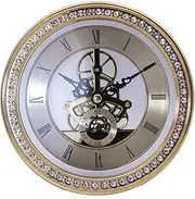 Mantel Clock Table Clock, Silent Living Room Decoration,Alarm Clock (A) Aqiong