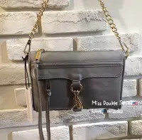 在飛比找Yahoo!奇摩拍賣優惠-Rebecca Minkoff mini mac-smoke