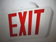 Lithonia Lighting Contractor Select Integrated LED White Exit Sign 5PK