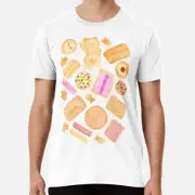 Aussie Biscuits | Pink Premium T-Shirt S to 5XL Made in the AU/USA T-Shirt