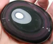 Rainbow Obsidian Soap-Shaped Palm Stone #6
