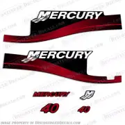 Fits Mercury 40hp Elpto Outboard Engine Motor Decal Kit 2004 2005 for the 3cyl