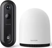 WUUK 2K Video Doorbell Camera, Wireless Door Bell Battery Powered, Security D...