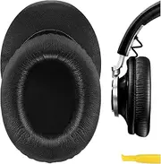 Geekria QuickFit Replacement Ear Pads for Philips L1, L2, L2BO Fidelio Headphones Ear Cushions, Headset Earpads, Repair Parts (Black)