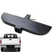 Imtrub Receiver Hitch Step - Hitch Bumper Guard Hitch Step,Non-Slip Hitch Receiver Step, Rear Bumper Guard for SUV Truck Trailer Pickup, Truck Hitch Accessories