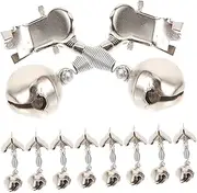 Generic 10Pcs Fishing Rod Alarm Bells High Sensitivity Fishing Bell Clips for Outdoor Sea Fishing Easy to Attach for Beginners and Enthusiasts Loud Alerts for Hook Bites
