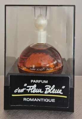 C'EST FLEUR BLEUE ROMANTIQUE Parfum Perfume BNIB 30ML Rare Vintage Collectable