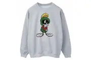 Looney Tunes Mens Marvin The Martian Pose Sweatshirt (Sports Grey) - UTBI2182