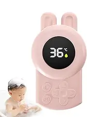 Bathtub Temperature Gauge Baby, Digital Cute Rabbit Waterproof Floating Temp Gauge, Cartoon Bathtub Safety Sensor, Temperature Monitoring for Children's Day, Birthday, Easter