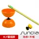 【三鈴SUNDIA】台灣製造FLY長軸培鈴扯鈴(附木棍、扯鈴專用繩)橘色 (8折)