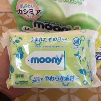 在飛比找蝦皮購物優惠-Moony 濕巾 1 袋 80 張