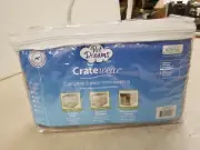 Pet Dreams Dog Crate Bumpers for Inside Crate - XS - Graphite Grey
