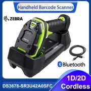 Zebra DS3678-SR3U42A0SFC 1D/2D Cordless USB Barcode Scanner with Cable & Cradle