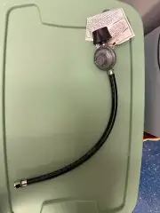 Universal Propane Adapter Hose & Regulator 18"