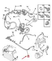 PEUGEOT 208 MK2 P21 Refrigerant Pipe 9826918480 New Genuine