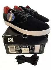 DC Shoes Mikey Taylor S Super Suede Casual Shoes Mens 11 Black Red New In Box