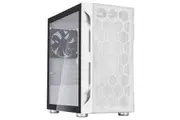 SilverStone Fara H1M Tempered Glass mATX Case - White (SST-FAH1MW-G)