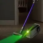 Vacuum Cleaner Laser Lights Hidden Pet Hair Cats Dog Fur Dust Display USB LED