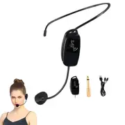 2 in 1 UHF Wireless Microphone Headset ortable Professional Cordless Microphone Wireless Mic