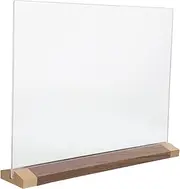 Hoement Display Stand Document Stand Acrylic Stands Sign Holders Tabletop Sign Holder Document Holder Table Sign Holder Menu Stands Sign Stands for Display Tags Holder Sign Holder Stand