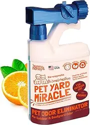 Sunny & Honey Turf Cleaner For Pet Urine Outdoor - Kid & Pet Safe - Dog Urine Neutralizer For Lawn - Long Lasting Scent - Artificial Grass Dog Urine Cleaner - For All Outdoor Surfaces - Orange, 32oz